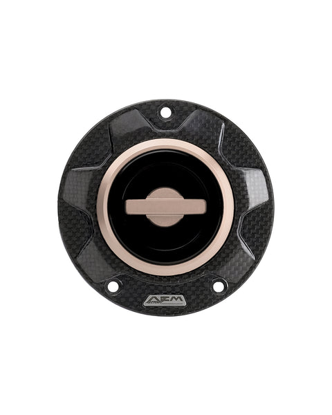 AEM Factory Carbon Gear quick-lock fuel cap DU155