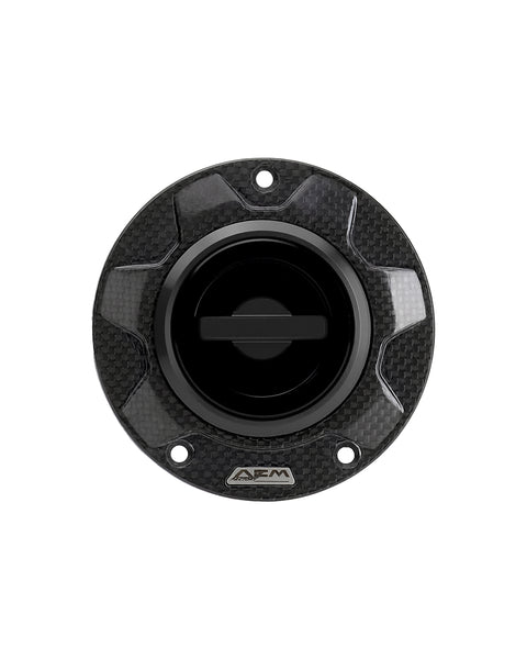 AEM Factory Carbon Gear quick-lock fuel cap DU155