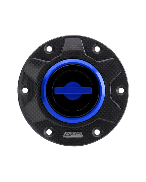 AEM Factory Carbon Gear 115 quick-lock fuel cap DU156