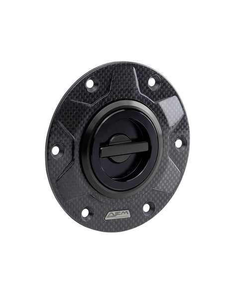 AEM Factory Carbon Gear 115 quick-lock fuel cap DU156