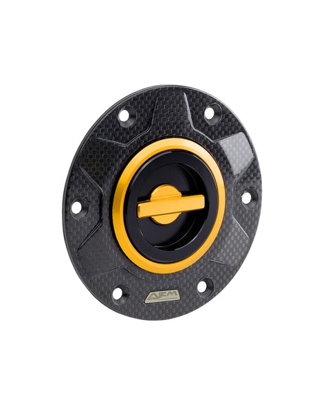 AEM Factory Carbon Gear 115 quick-lock fuel cap DU156