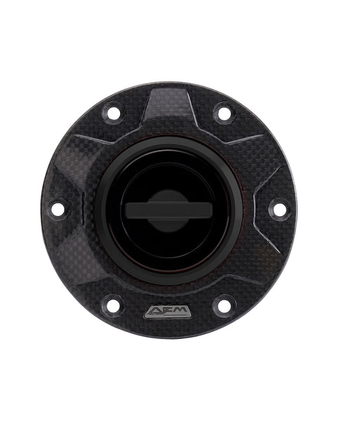 AEM Factory Carbon Gear 115 quick-lock fuel cap DU156