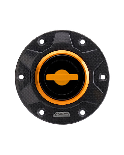 AEM Factory Carbon Gear 115 quick-lock fuel cap DU156