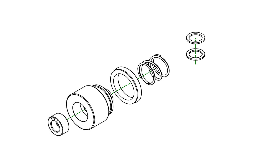 CNC RACING | Clutch slave cylinder Ø 30.5 mm MV Agusta - Repair Kit
