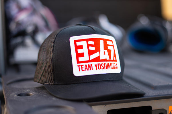 Team Snapback Trucker Hat Black