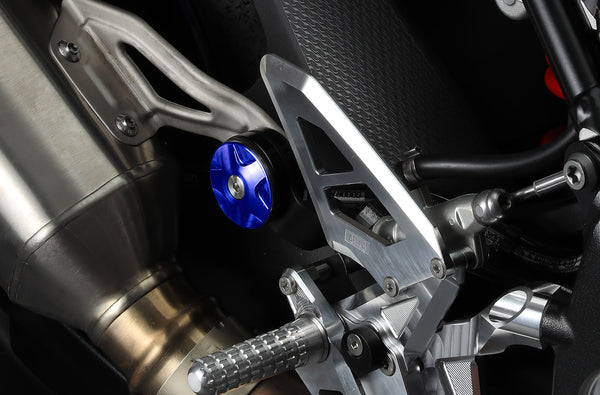 AELLA Titanium Muffler bracket cap 40mm (for BMW)/Blue AT-10002B SC