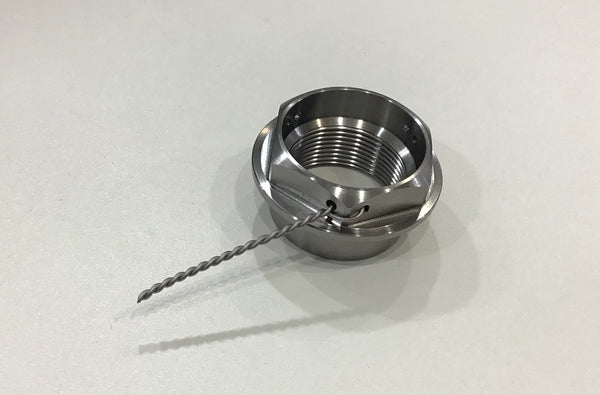 AELLA Titanium nut for front axle (28mm) AT-DU012