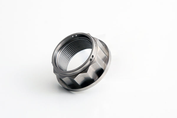 AELLA 12-point titanium nut for rear axle (25mm thread diameter) AT-DU014
