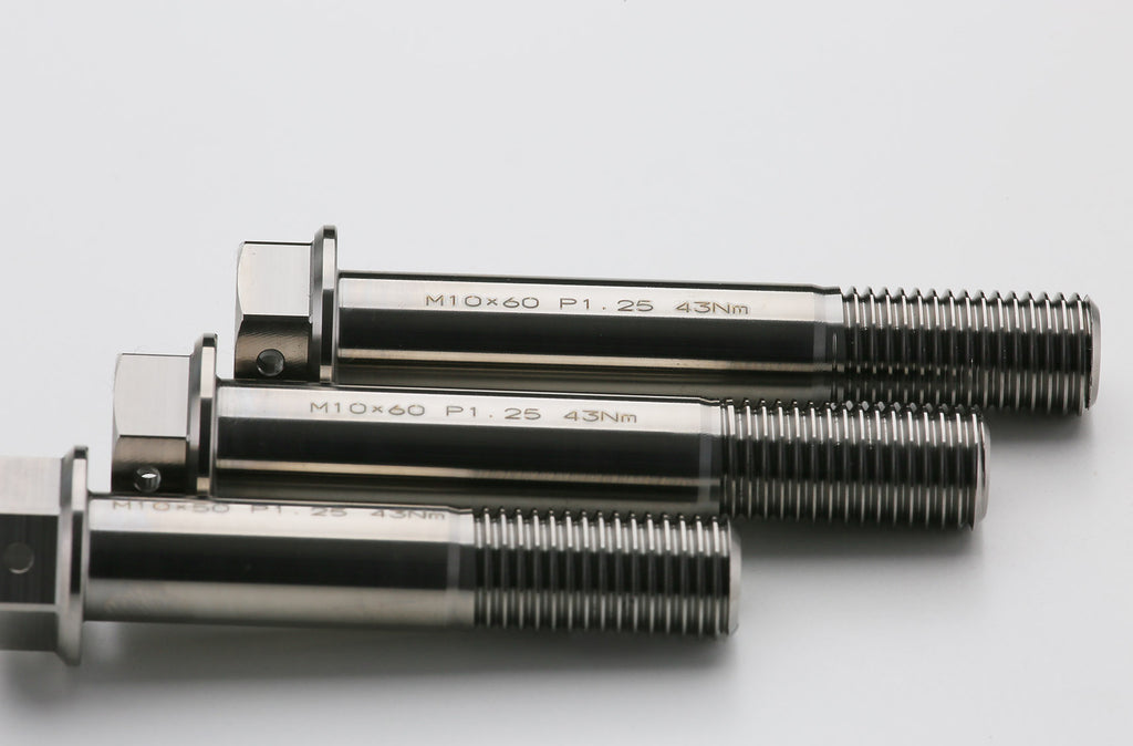 AELLA Titanium bolt front caliper mount (NISSIN M8 / L30 P1.25) 2 pieces AT-TR004A