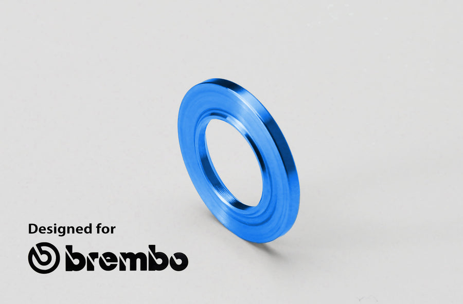 AELLA Titanium washer / (for Brembo radial mount brake caliper):Blue AT-W0017SC