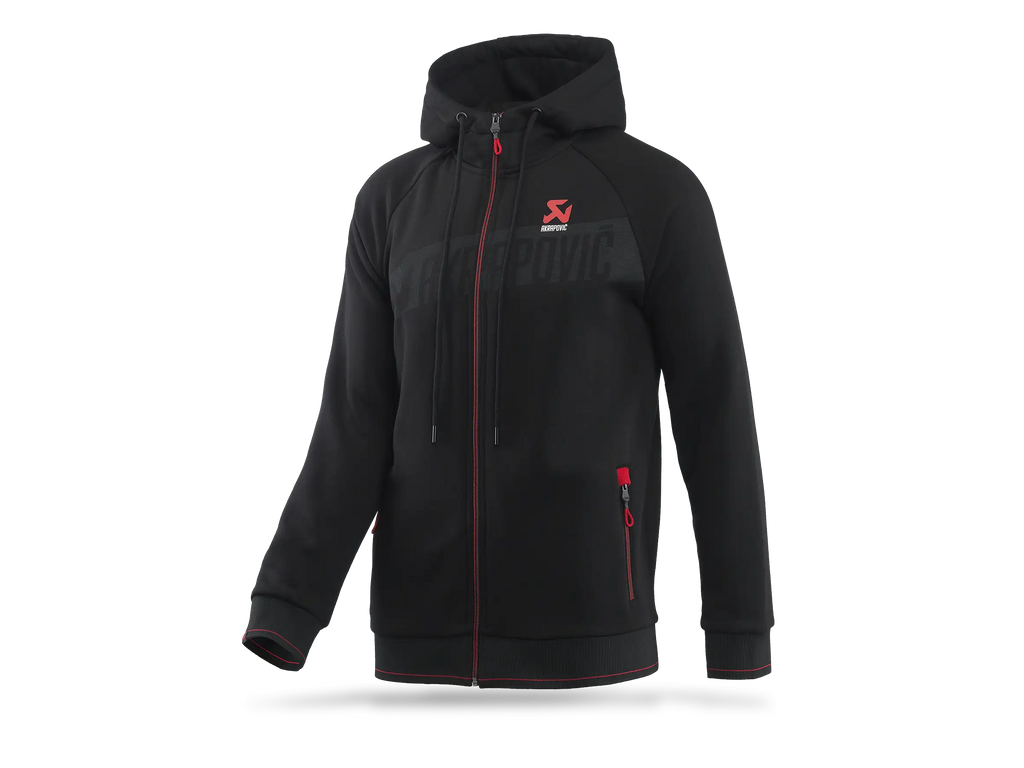 AKRAPOVIC Corpo Zip Hoodie Black Men's