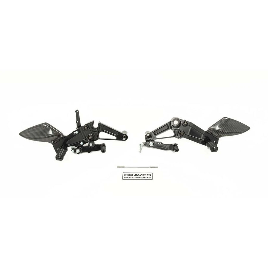 Graves Motorsports Aprilia RS660 Adjustable Rearsets
