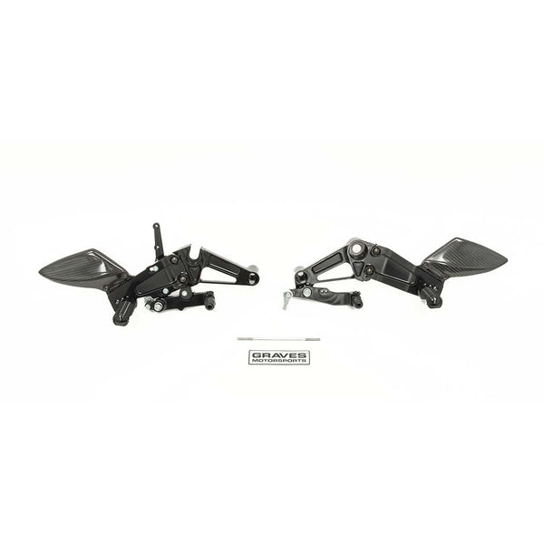 Graves Motorsports Aprilia RS660 Adjustable Rearsets