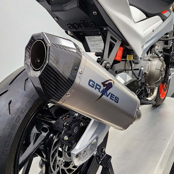 Graves Motorsports Aprilia RS660 / Tuono 660 Full Titanium Exhaust System