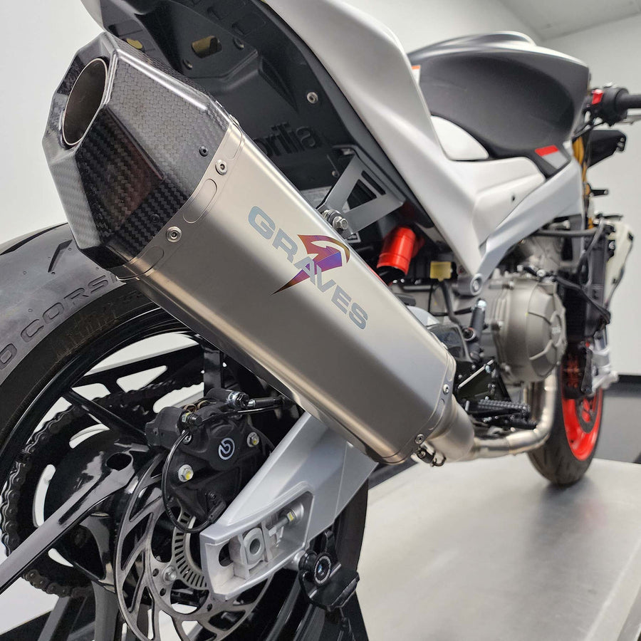 Graves Motorsports Aprilia RS660 / Tuono 660 Full Titanium Exhaust System