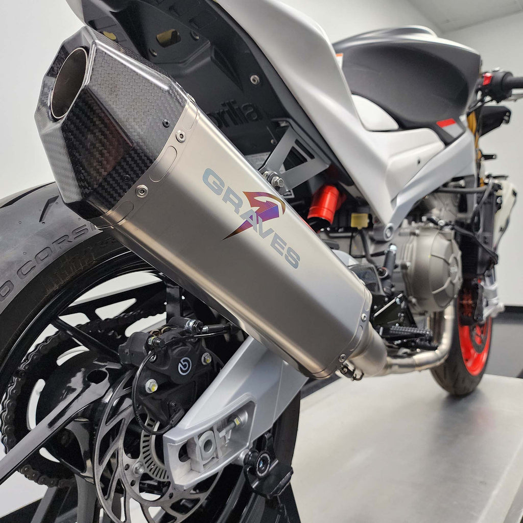 Graves Motorsports Aprilia RS660 / Tuono 660 Full Titanium Exhaust System