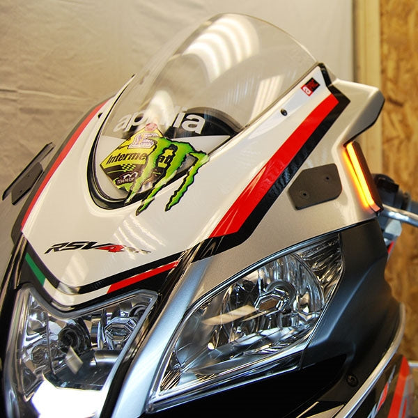 NRC Aprilia RSV4 Front Turn Signals (2009 - 2020) - Image 1