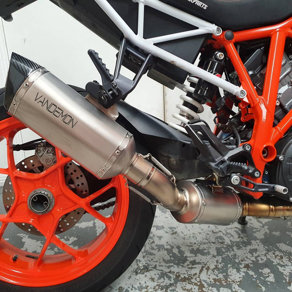 KTM Super Duke 1290R Vandemon Titanium Exhaust System Gen 1 & 2