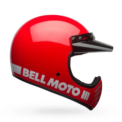 BELL Moto-3 Helmet Classic Gloss Red