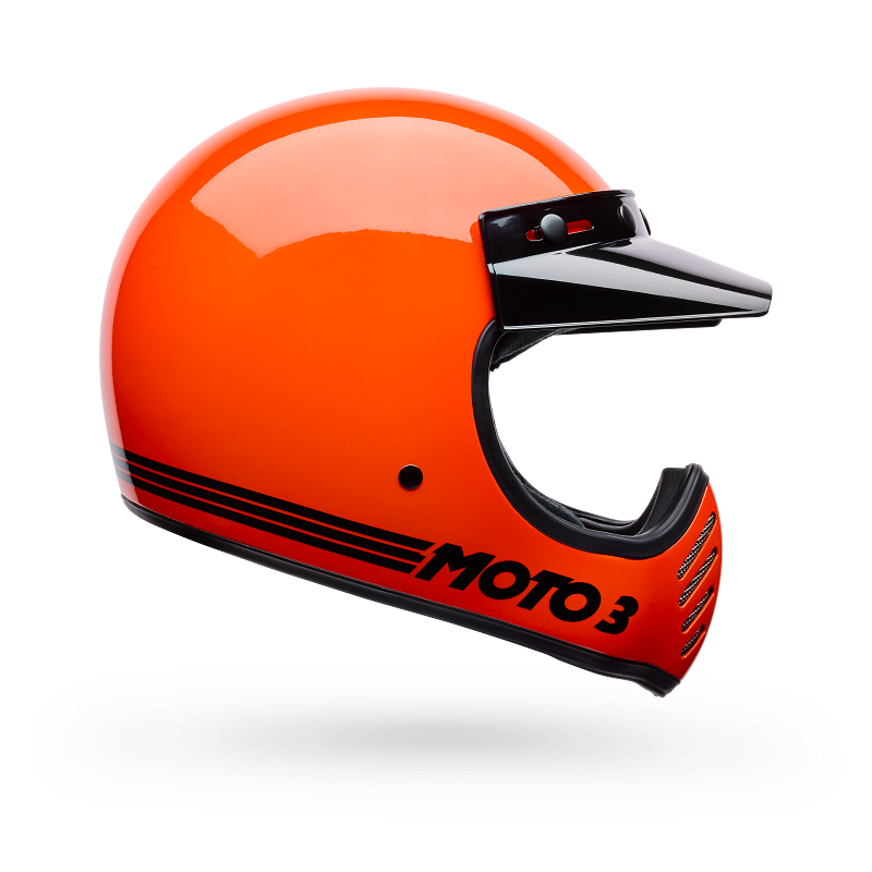 BELL Moto-3 Helmet Orange Classic Gloss Product Image