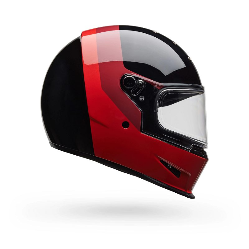 BELL Eliminator Helmet Menace Gloss Red/Black Product Image