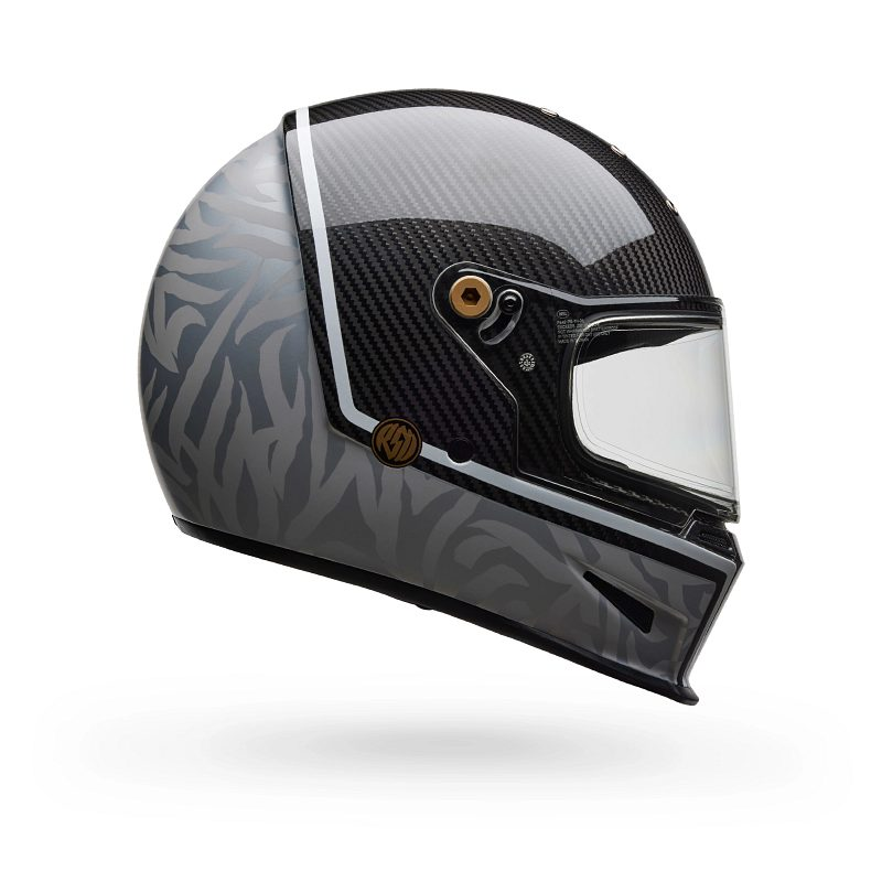 BELL Eliminator Carbon Helmet RSD Journey Satin/Gloss Black/Gray Product Image
