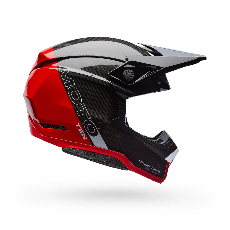 BELL Moto-10 Spherical Helmet Red Product Image