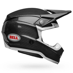 BELL Moto-10 Spherical Helmet Gloss Black/White