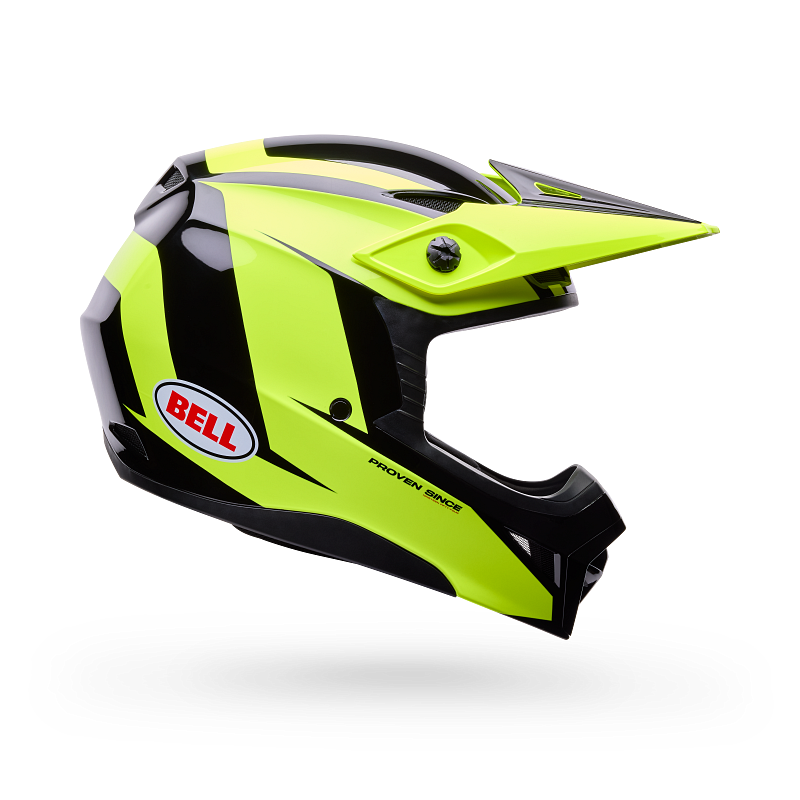 BELL MX-10 MIPS Helmet Yellow/Black Talon Product Image