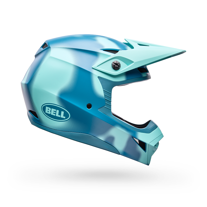 BELL MX-10 MIPS Helmet Blue Camo Camo Product Image