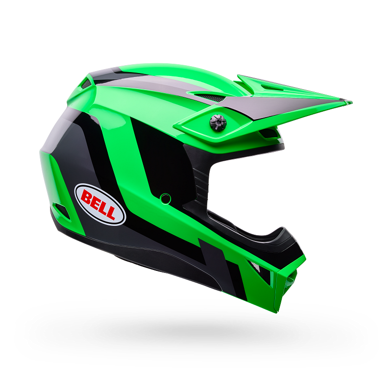BELL MX-10 MIPS Helmet Green/Gray Dyno Product Image