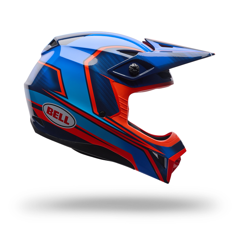BELL MX-10 MIPS Youth Helmet Frequency Blue Product Image