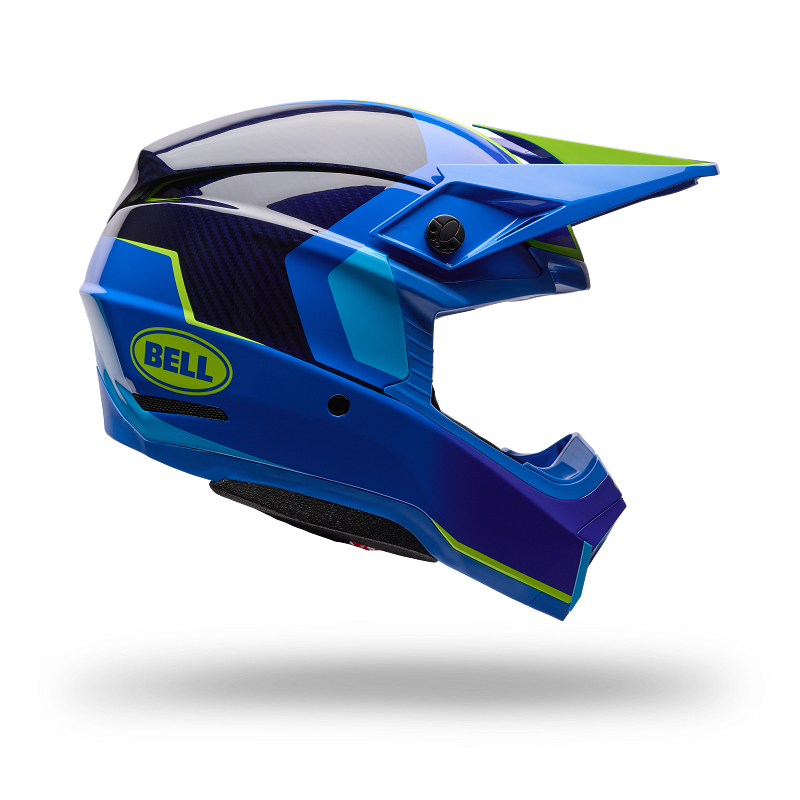 BELL Moto-10 GP Helmet Frequency Blue Product Image