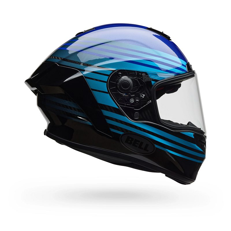 BELL Race Star DLX Flex Helmet Dash Gloss Blue/Black Product Image
