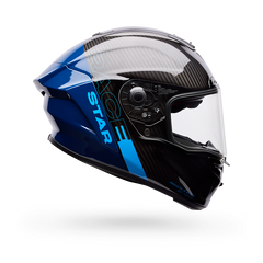 BELL Race Star DLX Flex Helmet Blue Strike