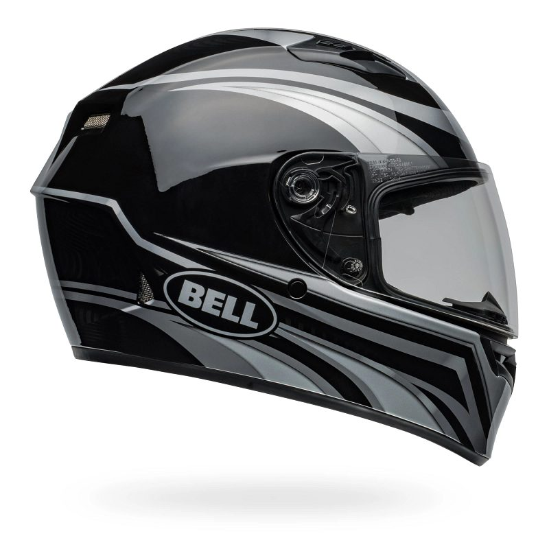 BELL Qualifier Helmet Conduit Gloss Silver/Black Product Image