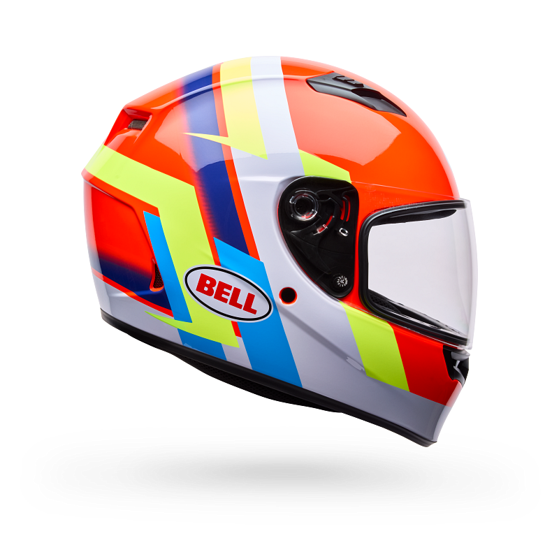 BELL Qualifier Helmet Orange/Blue Vibe Product Image