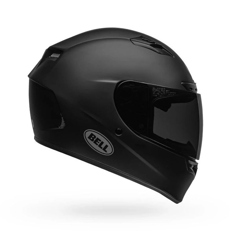 BELL Qualifier DLX Mips Helmet Devil May Care 2025 Matte Silver/Black Product Image