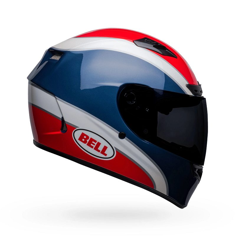 BELL Qualifier DLX Mips Helmet Classic Gloss Navy/Red Product Image