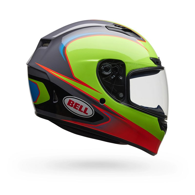 BELL Qualifier DLX Mips Helmet Tarmac Gloss Flo Yellow/Black Product Image