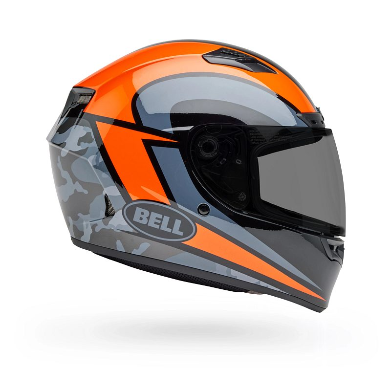 BELL Qualifier DLX Mips Helmet Blitz Orange/Black Product Image