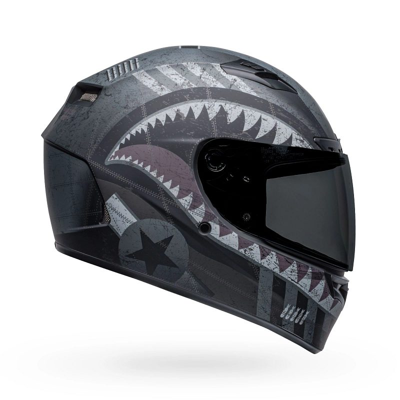BELL Qualifier DLX Mips Helmet Devil May Care Matte Black/Gray Product Image