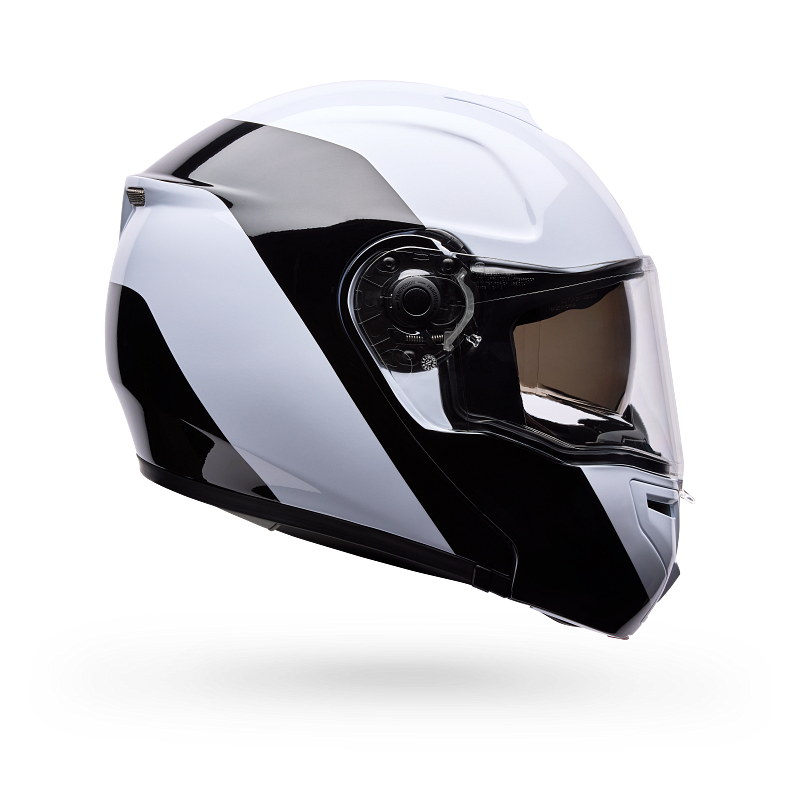 BELL SRT-Modular Helmet White/Black Flow Product Image