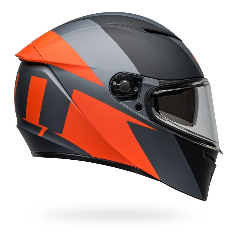 BELL Lithium Helmet Shear Matte Gray/Orange Product Image