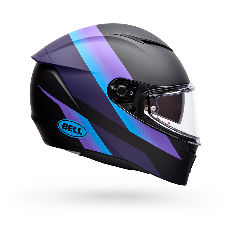 BELL Lithium Helmet Black/Purple Passion Product Image