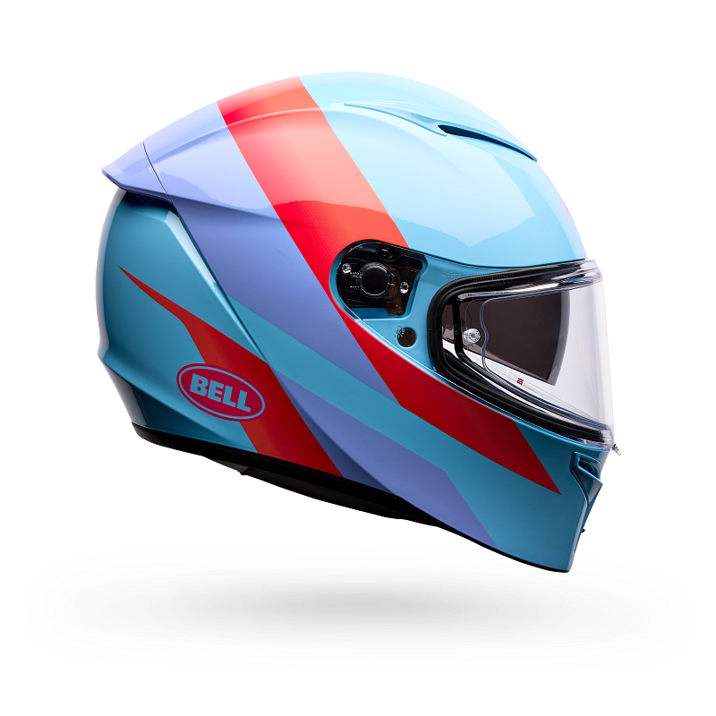 BELL Lithium Helmet Blue/Pink Passion Product Image