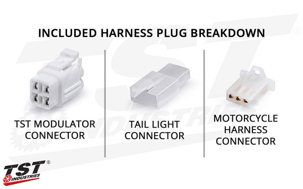 TST Brake Light Modulator for OEM & TST Integrated Tail Light Suzuki DR-Z400S/M