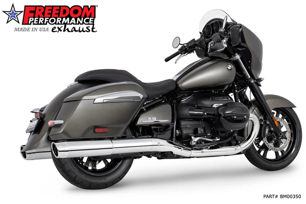 Freedom Performance BMW R 18 BAGGER B/TRANSCONTINENTAL/ROCTANE 2-STEP 4.5" EXTENDED SLIP-ONS ONLY! 2022-PRESENT BUNDLE