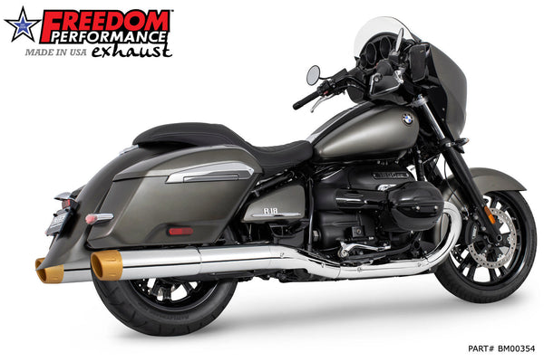 Freedom Performance BMW R 18 BAGGER B/TRANSCONTINENTAL/ROCTANE 2-STEP 4.5" EXTENDED SLIP-ONS ONLY! 2022-PRESENT BUNDLE