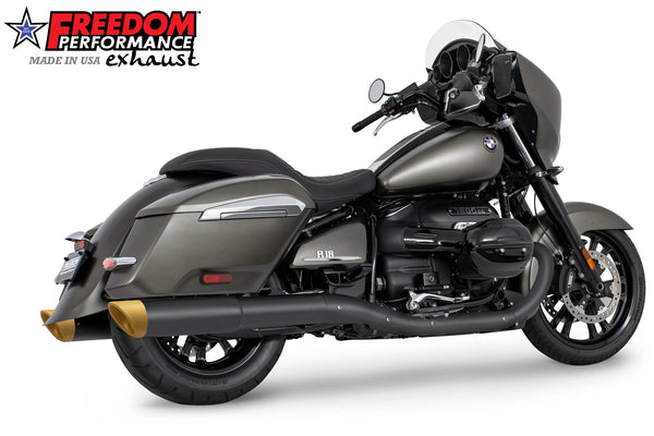 Freedom Performance BMW R 18 BAGGER B/TRANSCONTINENTAL/ROCTANE 2-STEP 4.5" EXTENDED SLIP-ONS ONLY! 2022-PRESENT BUNDLE